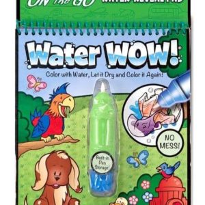 Melissa & Doug Water Wow! Su ile boyama kitabı (Hayvanlar)