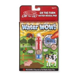 Melissa & Doug Water Wow! Su ile boyama kitabı (Çiftlik)